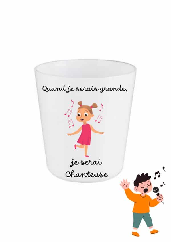 gobelet chanteur