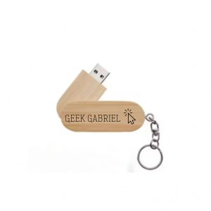 Porte-clé USB motif flèche