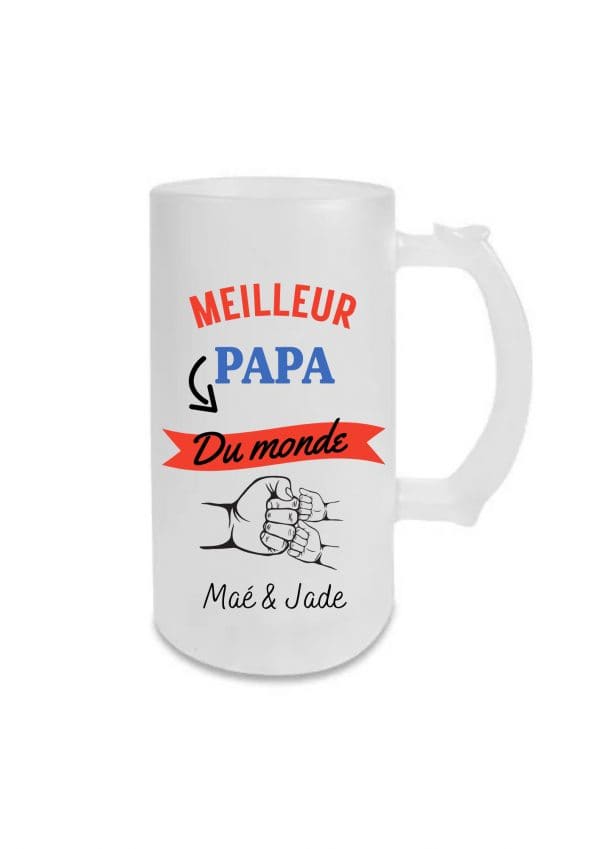 Chope de Bière 2 poings