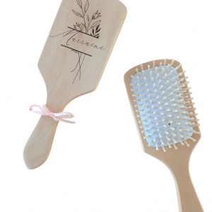 Brosse personnalisée en bois