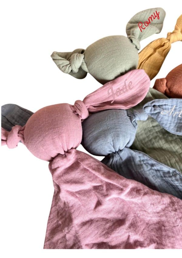Doudou Lapin Brodé