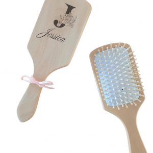 Brosse personnalisée en bois