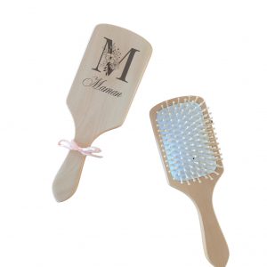 Brosse personnalisée lettrage