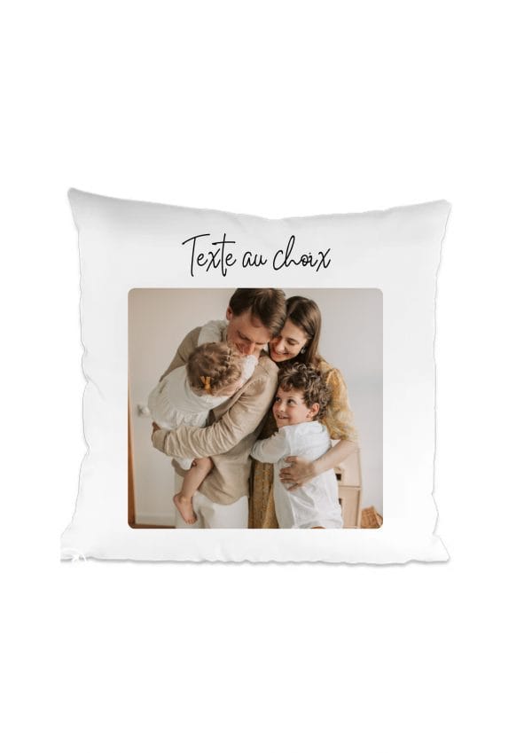 Housse de coussin photo