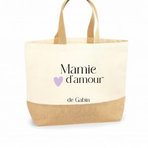 Sac cabas jute