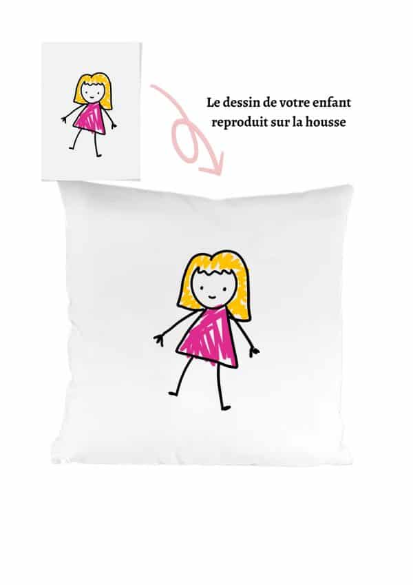 Housse de coussin personnalisée