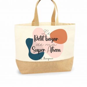 Sac tote bag coloré