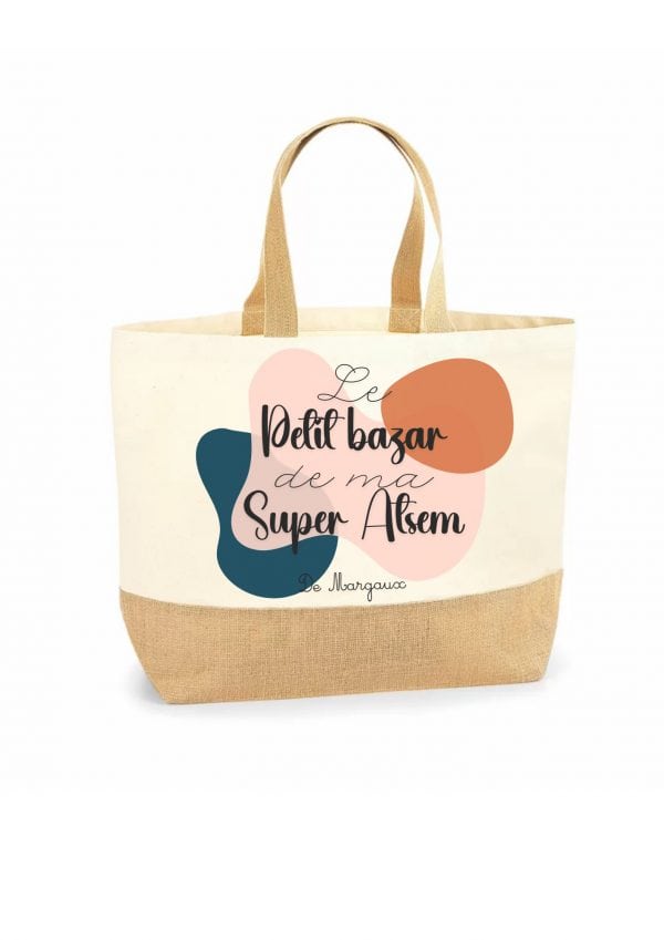 Sac tote bag coloré