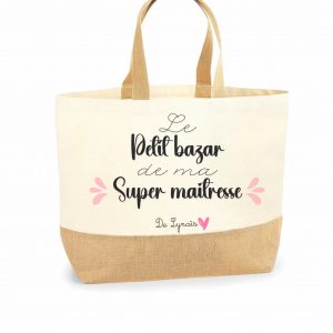 Sac tote bag splash rose