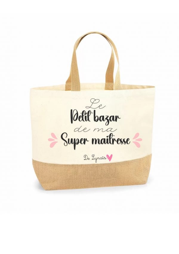 Sac tote bag splash rose