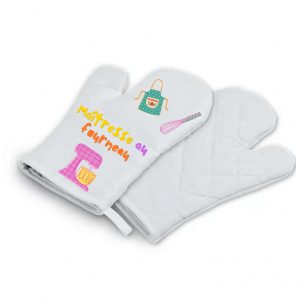 Gant de cuisine motif robot