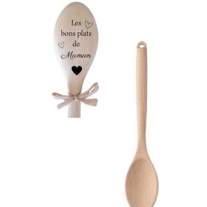 Cuillère en bois coeur