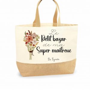 Sac tote bag bouquet
