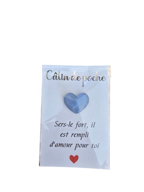Câlin de poche bleu