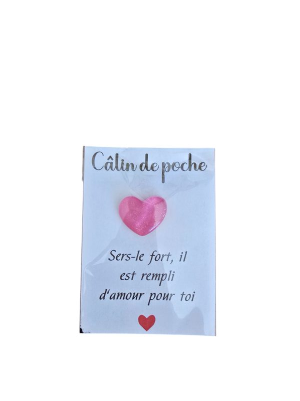 Câlin de poche rose