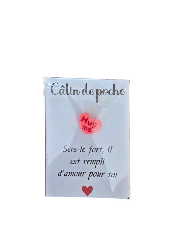 Câlin de poche coeur